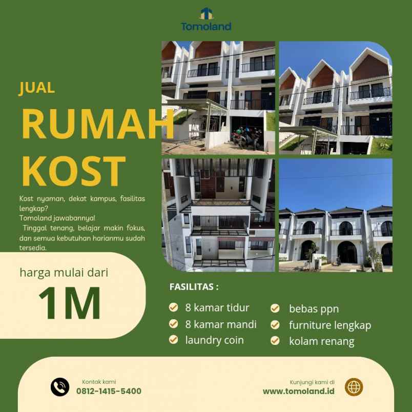 dijual rumah merjosari