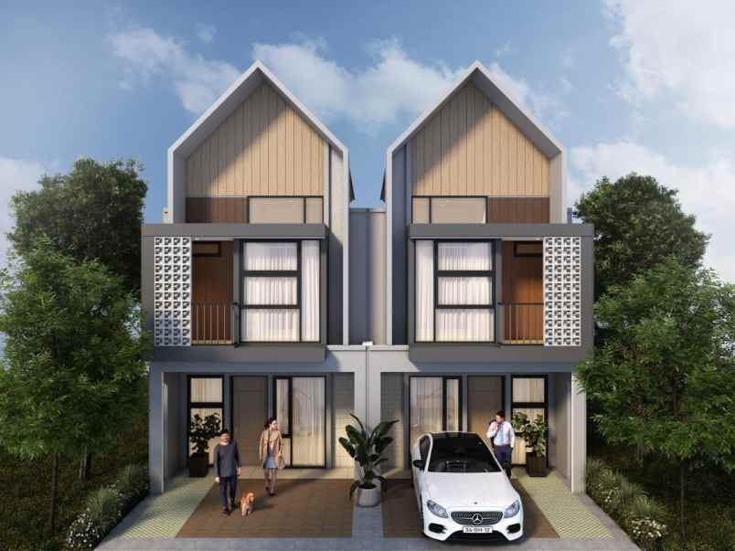 dijual rumah modern 1 995m