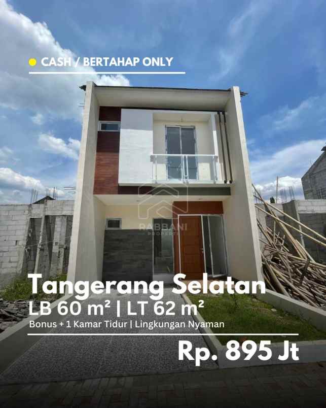 dijual rumah pamulang