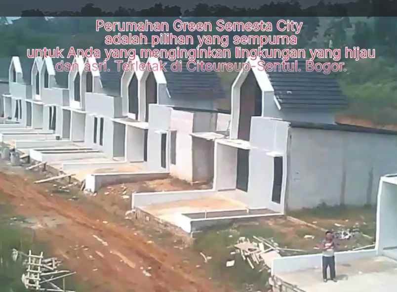 dijual rumah perumahan green semesta city