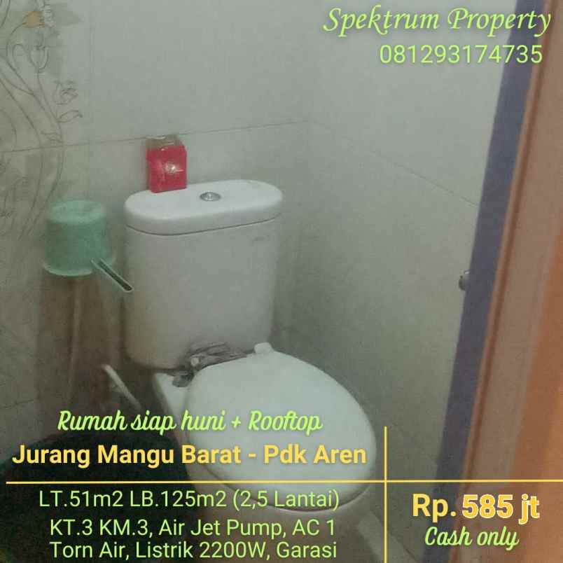 dijual rumah pondok jati