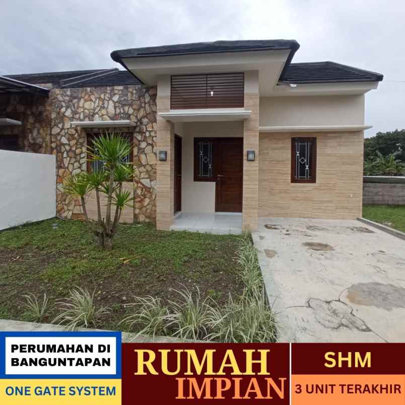 dijual rumah potorono