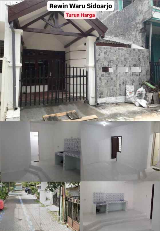 dijual rumah rewwin waru