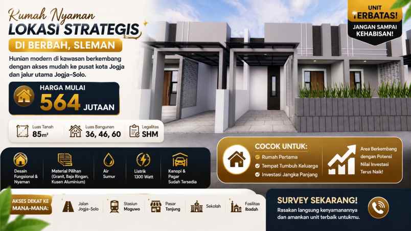 dijual rumah rumah virendra sleman