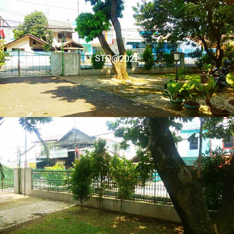 dijual rumah sisi jalan raya