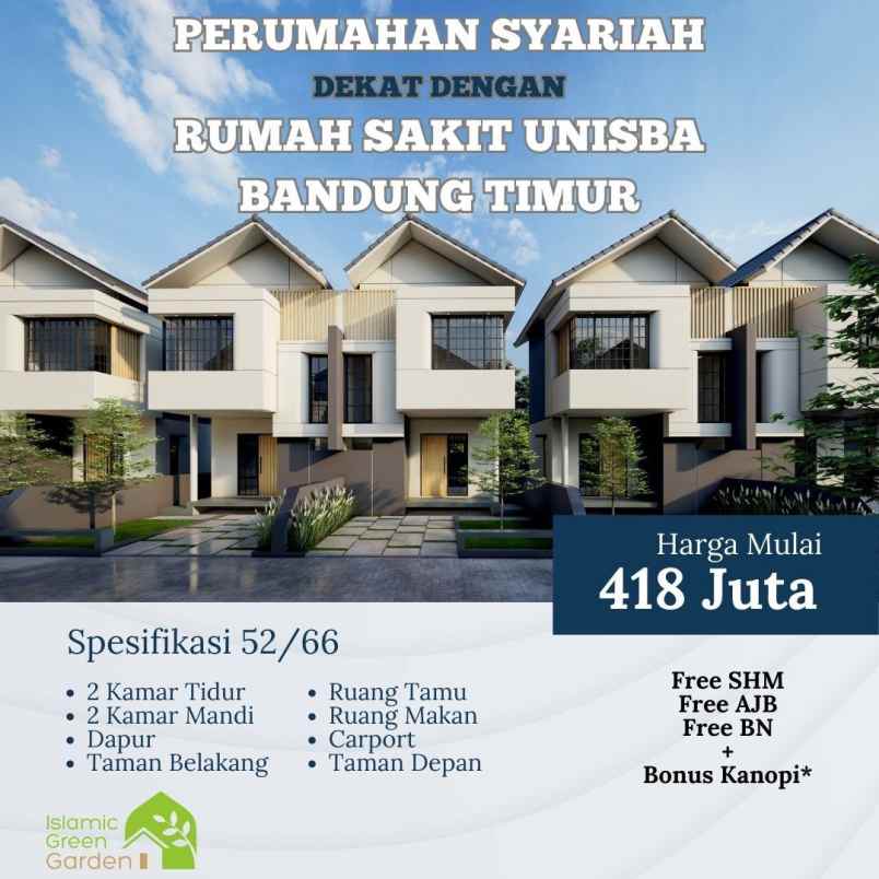 dijual rumah tamansari bandung wetan