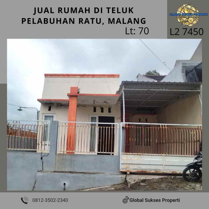 dijual rumah teluk pelabuhan ratu d