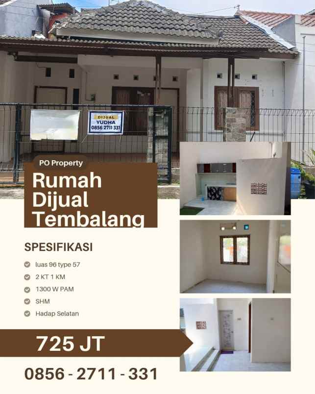 dijual rumah tembalang pesona asri
