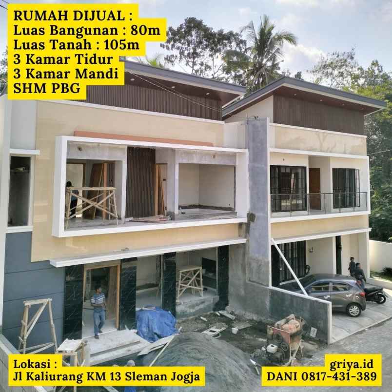 dijual rumah wonosalam ngaglik sleman