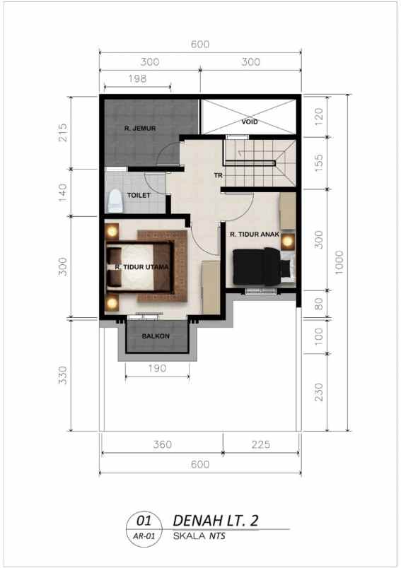 dijual rumah zhafran residence cilodong