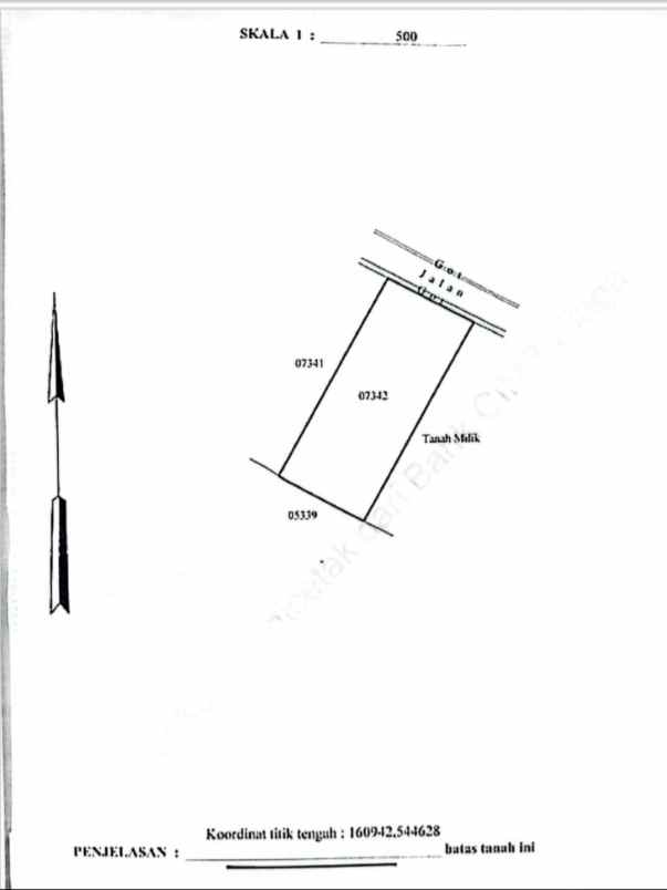 dijual tanah batu bolong