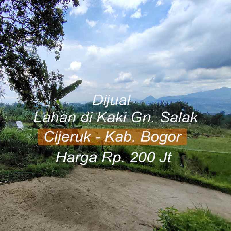 dijual tanah cijeruk