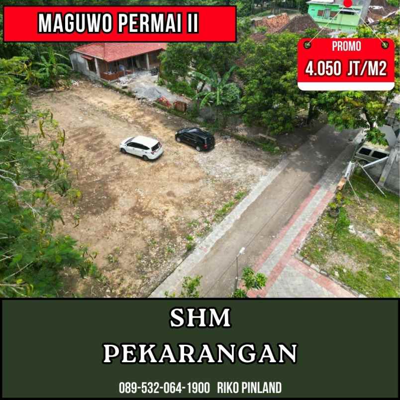 dijual tanah corongan maguwoharjo depok