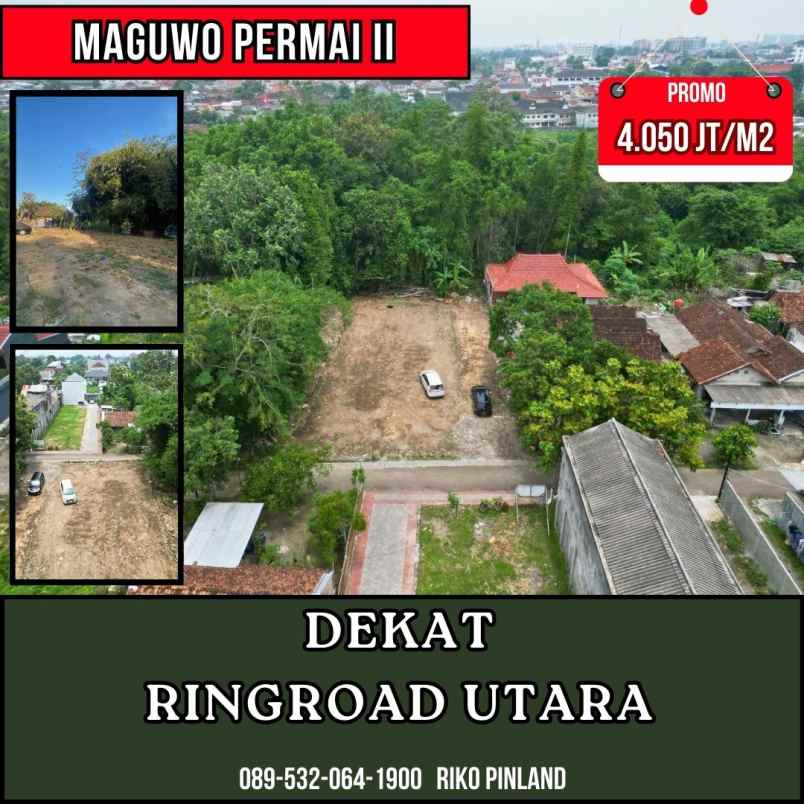 dijual tanah corongan maguwoharjo depok