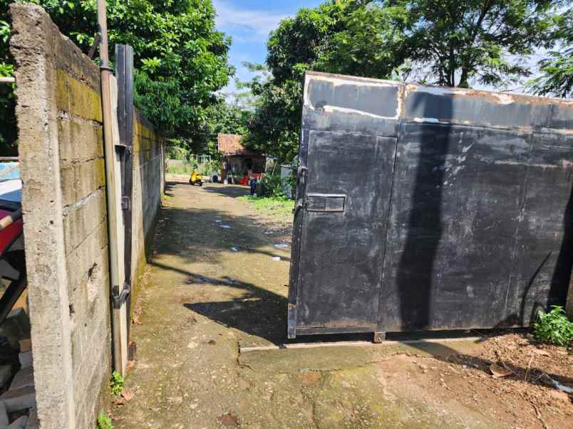 dijual tanah dan bangunan lokasi kab bogor harga nego