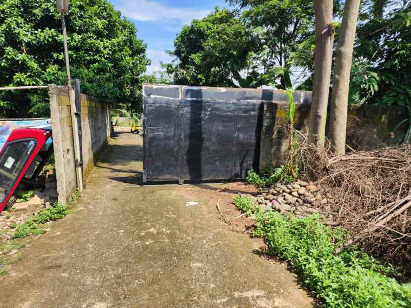 dijual tanah dan bangunan lokasi kab bogor harga nego