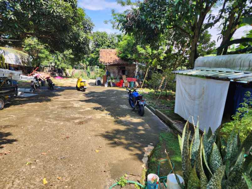 dijual tanah dan bangunan lokasi kab bogor harga nego