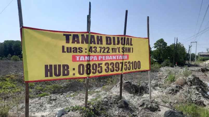 dijual tanah desa kalipang kecamatan