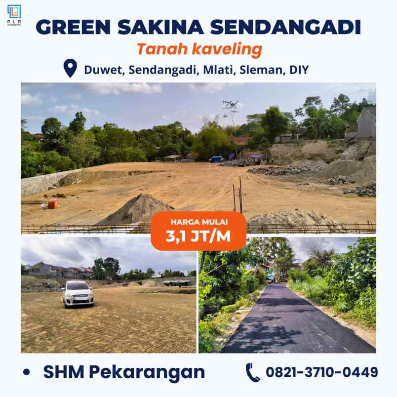 dijual tanah duwet sendangadi mlati