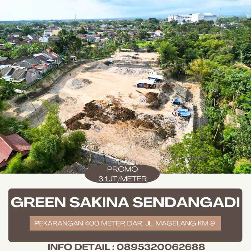 dijual tanah duwet sendangadi mlati