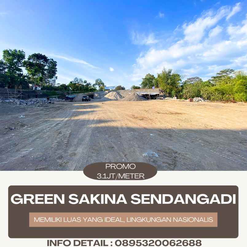 dijual tanah duwet sendangadi mlati