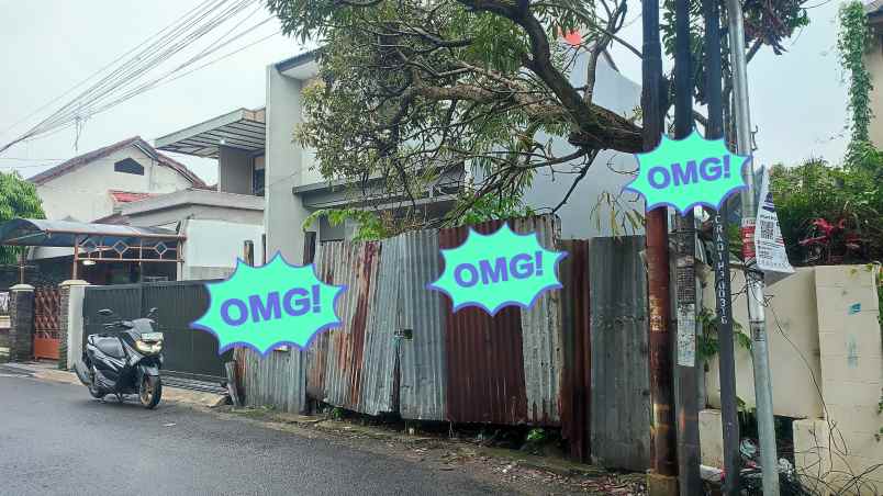 dijual tanah jalan cijagra buah batu