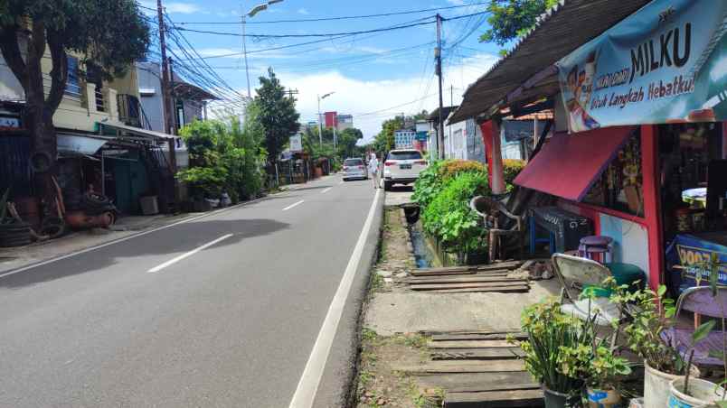 dijual tanah jalan raya lenteng agung