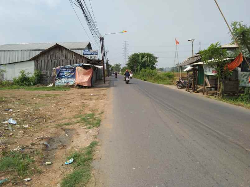 dijual tanah jalan sriamur