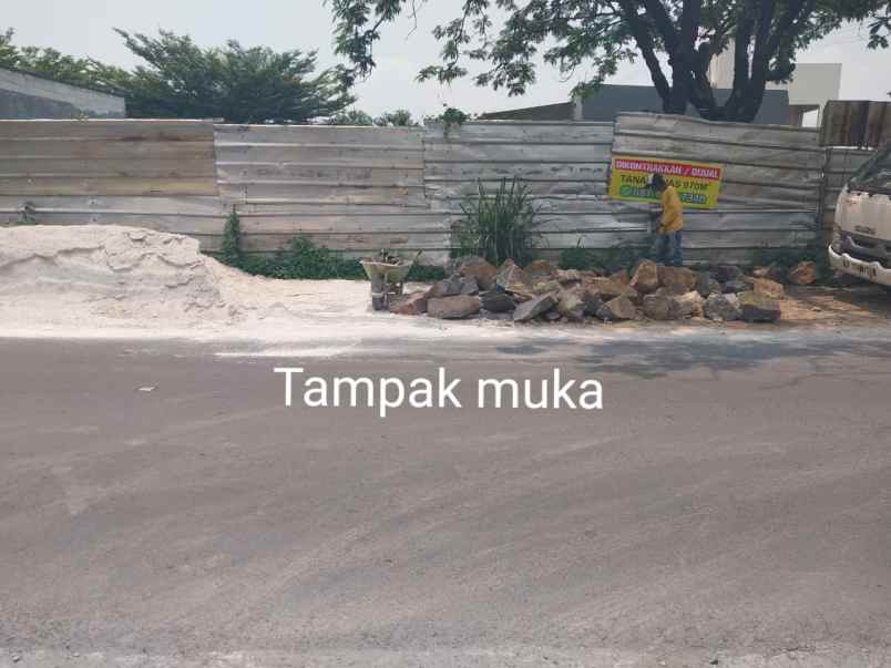 dijual tanah jl ciipamokolan rancasari