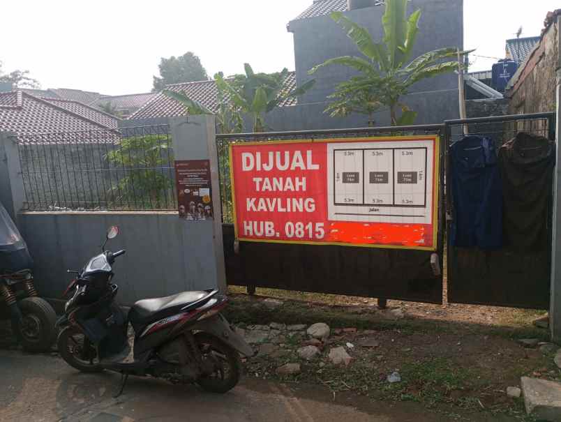 dijual tanah jl kalisari pasar rebo