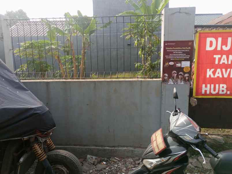 dijual tanah jl kalisari pasar rebo