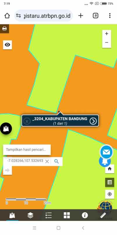 dijual tanah jl pasir kemceng
