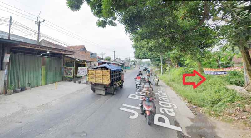 dijual tanah jl raya pagaden subang kel