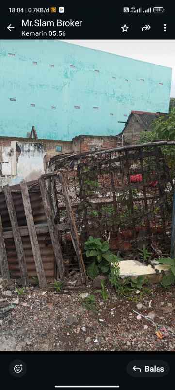 dijual tanah jl sambiroto tembalang semarang