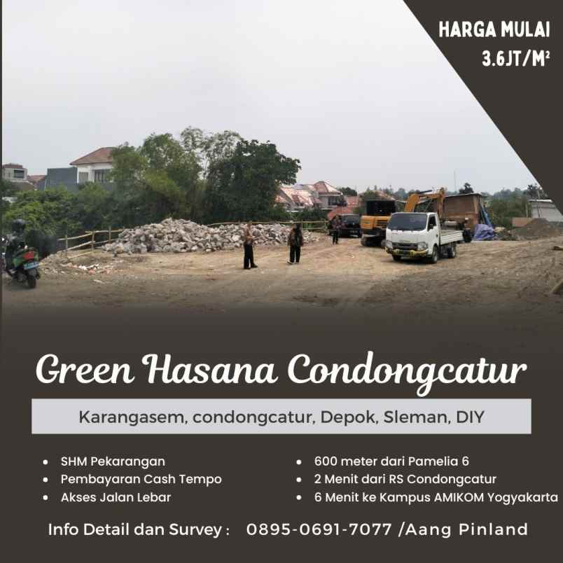 dijual tanah karangasem condongcatur