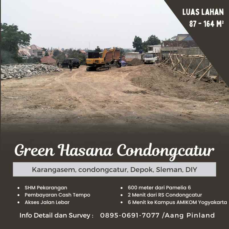 dijual tanah karangasem condongcatur