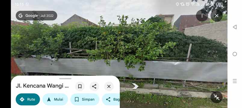 dijual tanah kencana wangi margacinta