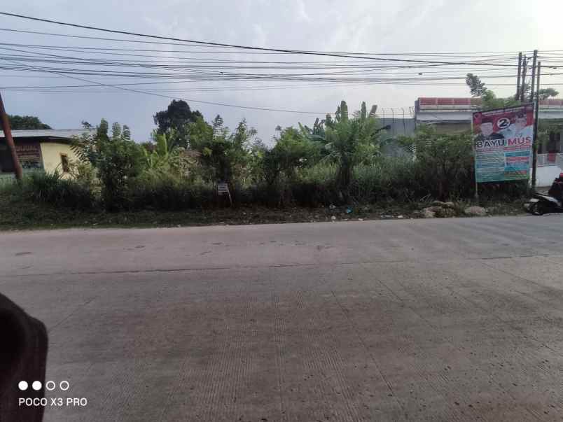 dijual tanah komersial di gunung sindur bogor