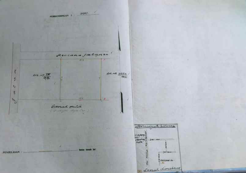 dijual tanah komersil lingkungan villa lokasi seminyak