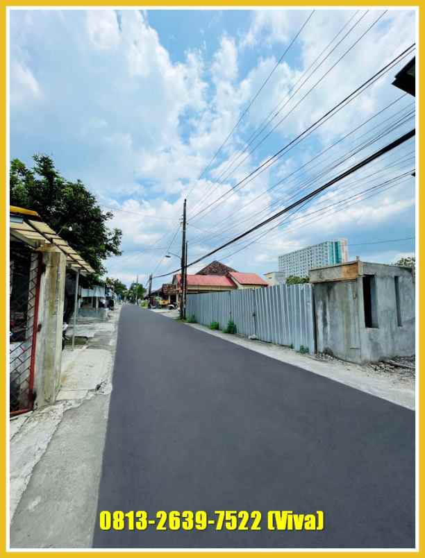 dijual tanah lempongsari palagan