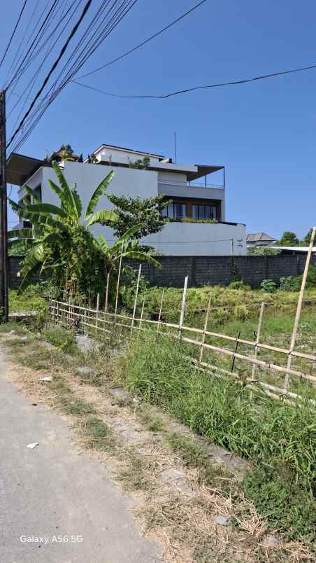 dijual tanah lokasi jalan tukad badung renon