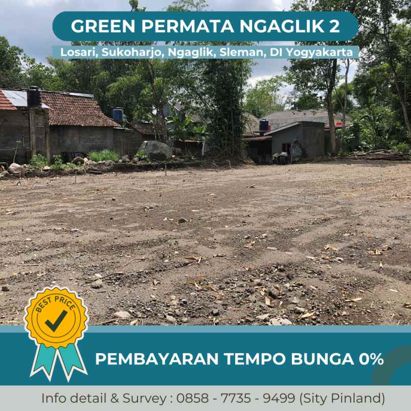 dijual tanah losari sukoharjo ngaglik