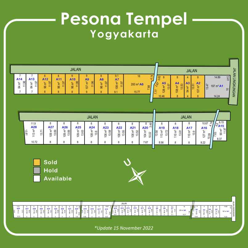 dijual tanah lumbungrejo tempel sleman