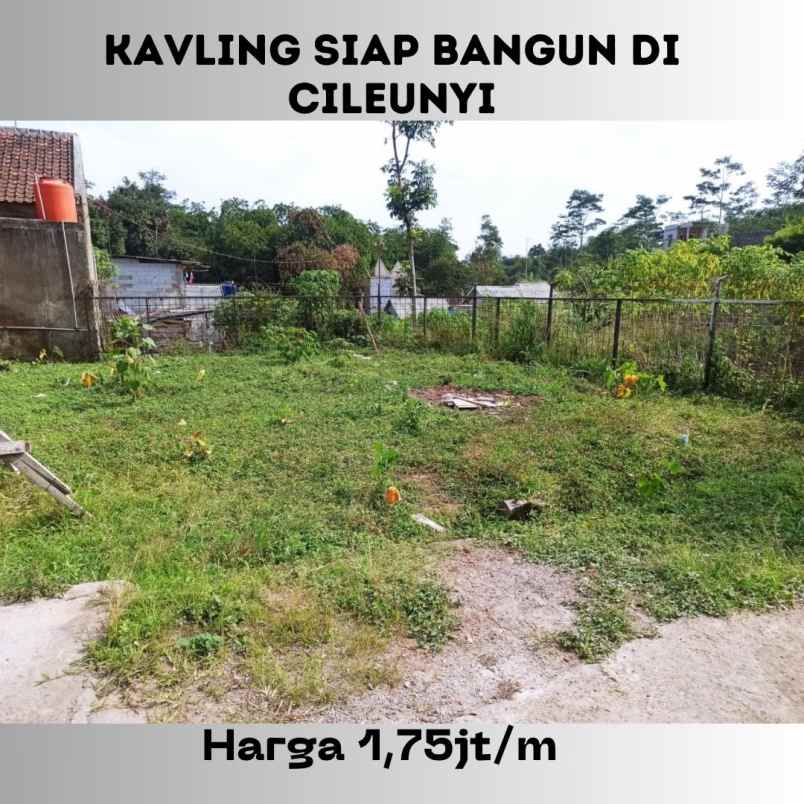 dijual tanah manjahbereum cileunyi