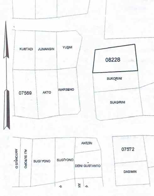 dijual tanah mendut manyaran barat