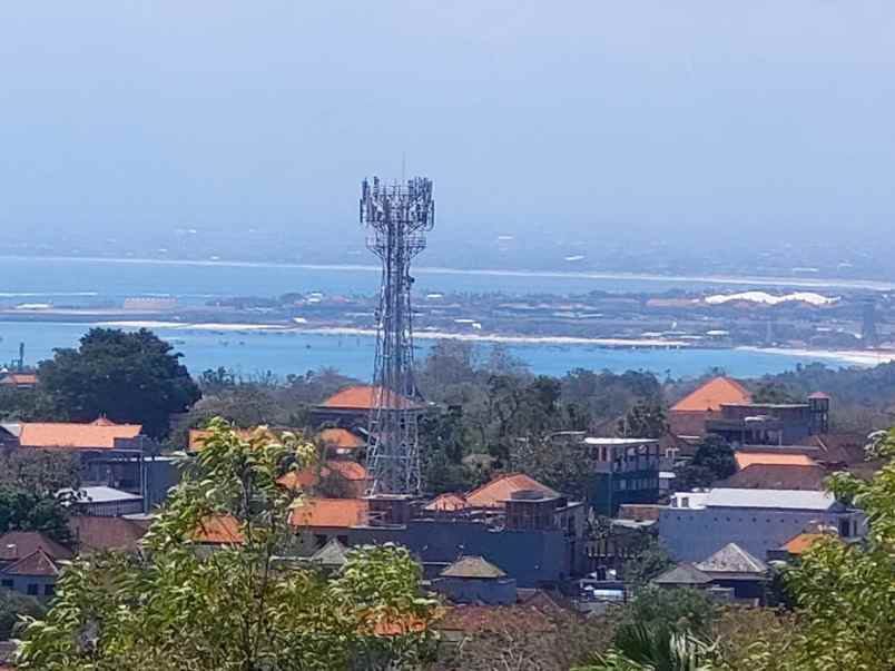 dijual tanah ocean view di ungasan kuta selatan bali