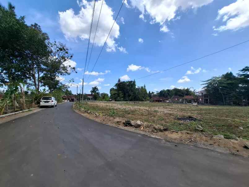 dijual tanah sanggrahan caturharjo sleman