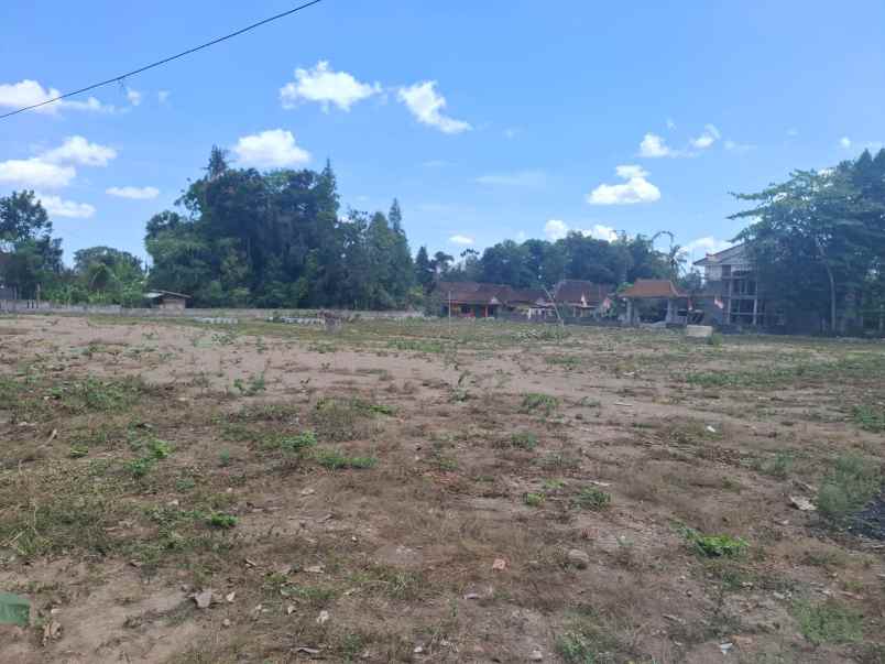 dijual tanah sanggrahan caturharjo sleman