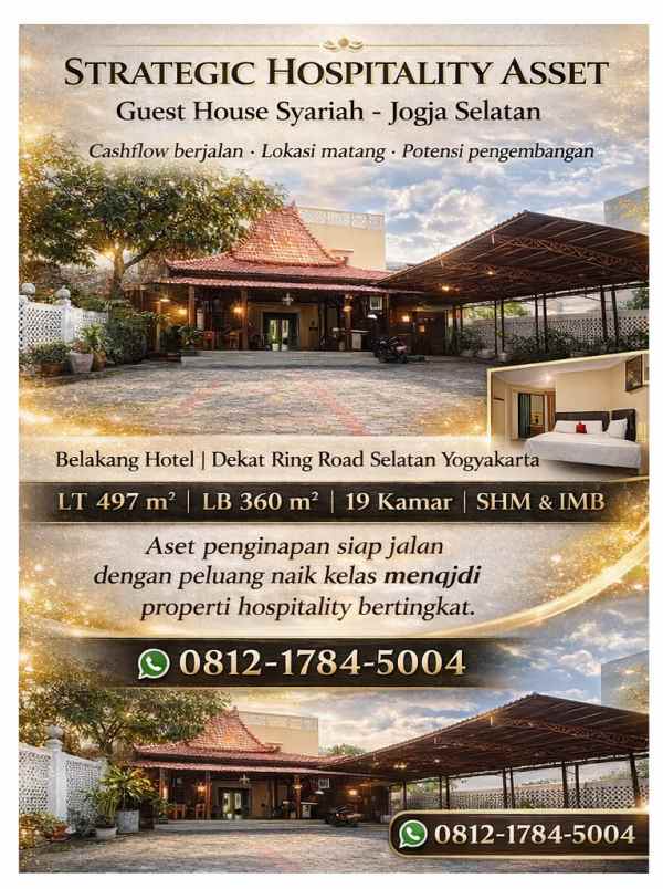 dijual villa jl saman utara tanjung