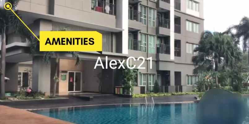 disewakan 2 bedrooms apartemen thamrin residence